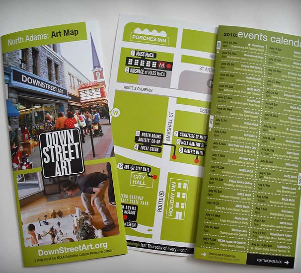 Downstreet Art Brochure